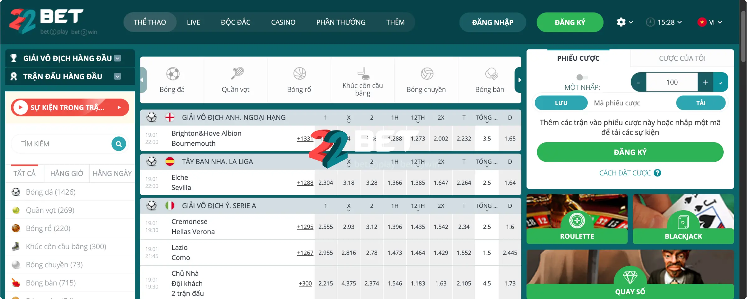 22Bet Cá Cược Trực Tuyến Và Trò Chơi Sòng Bạc 22Bet Cá Cược Trực Tuyến Và Trò Chơi Sòng Bạc