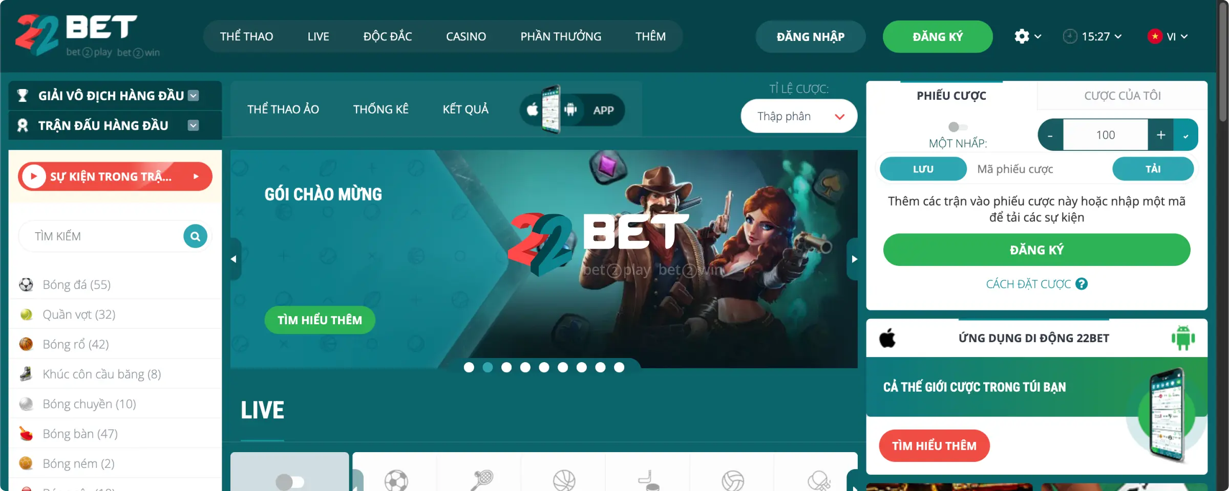 22Bet Nhà Cái Trực Tuyến 22Bet Nhà Cái Trực Tuyến